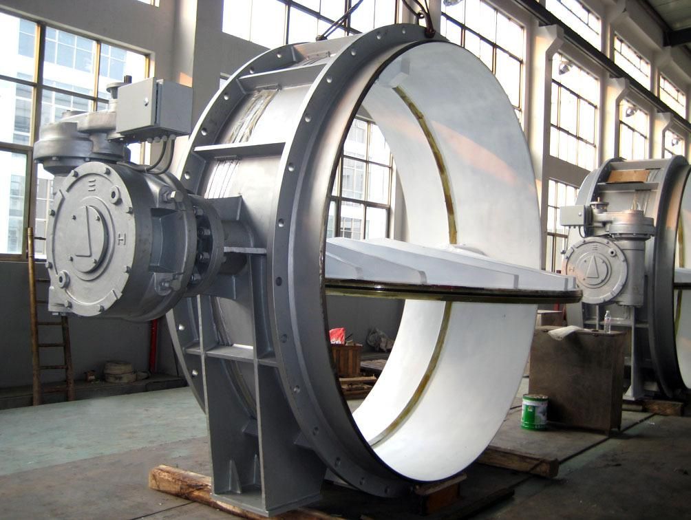wafer triple eccentric butterfly valve