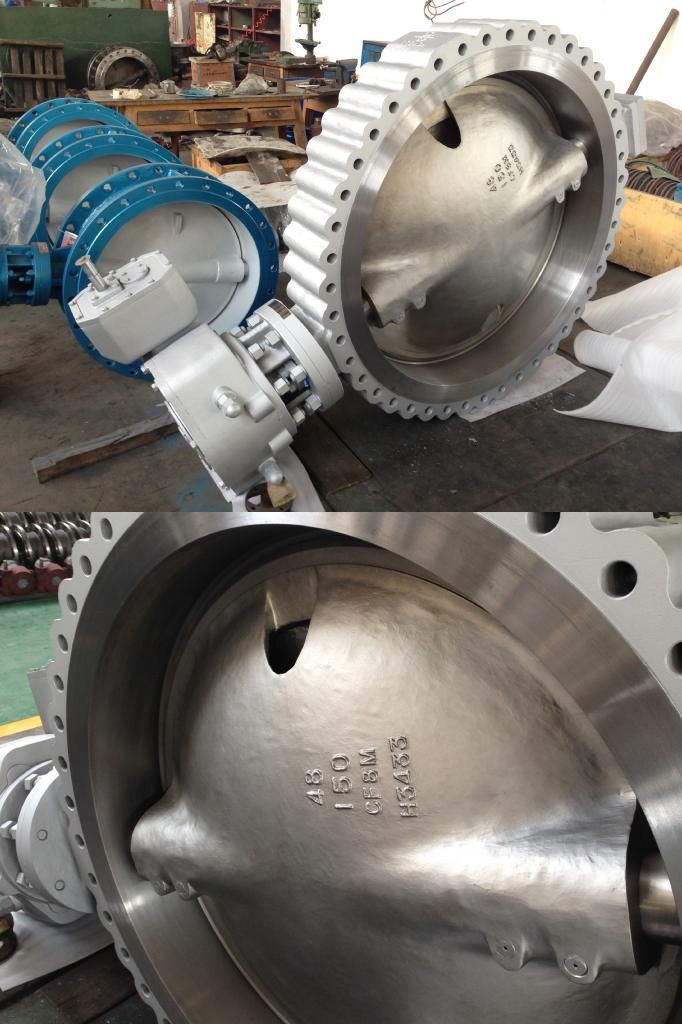 triple eccentric butterfly valves lug အမျိုးအစား