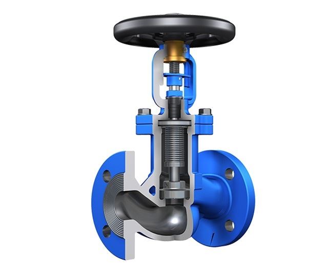 Bellows seal globe valve