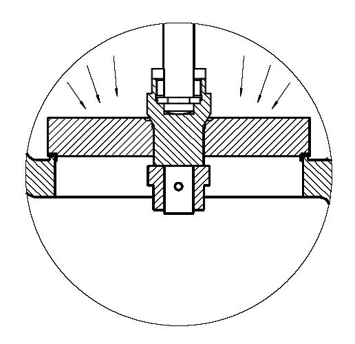 DIN-ENグローブバルブ大型ディスク