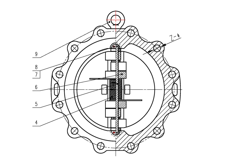 i-lug-dual-plate-check-valve