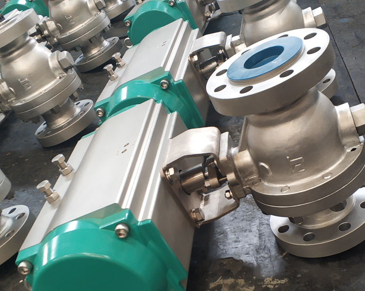 pneumatic-metal-seated-ball-valve