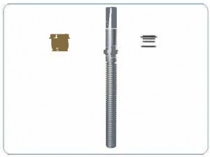 veerkrachtige sittende gate valve stem