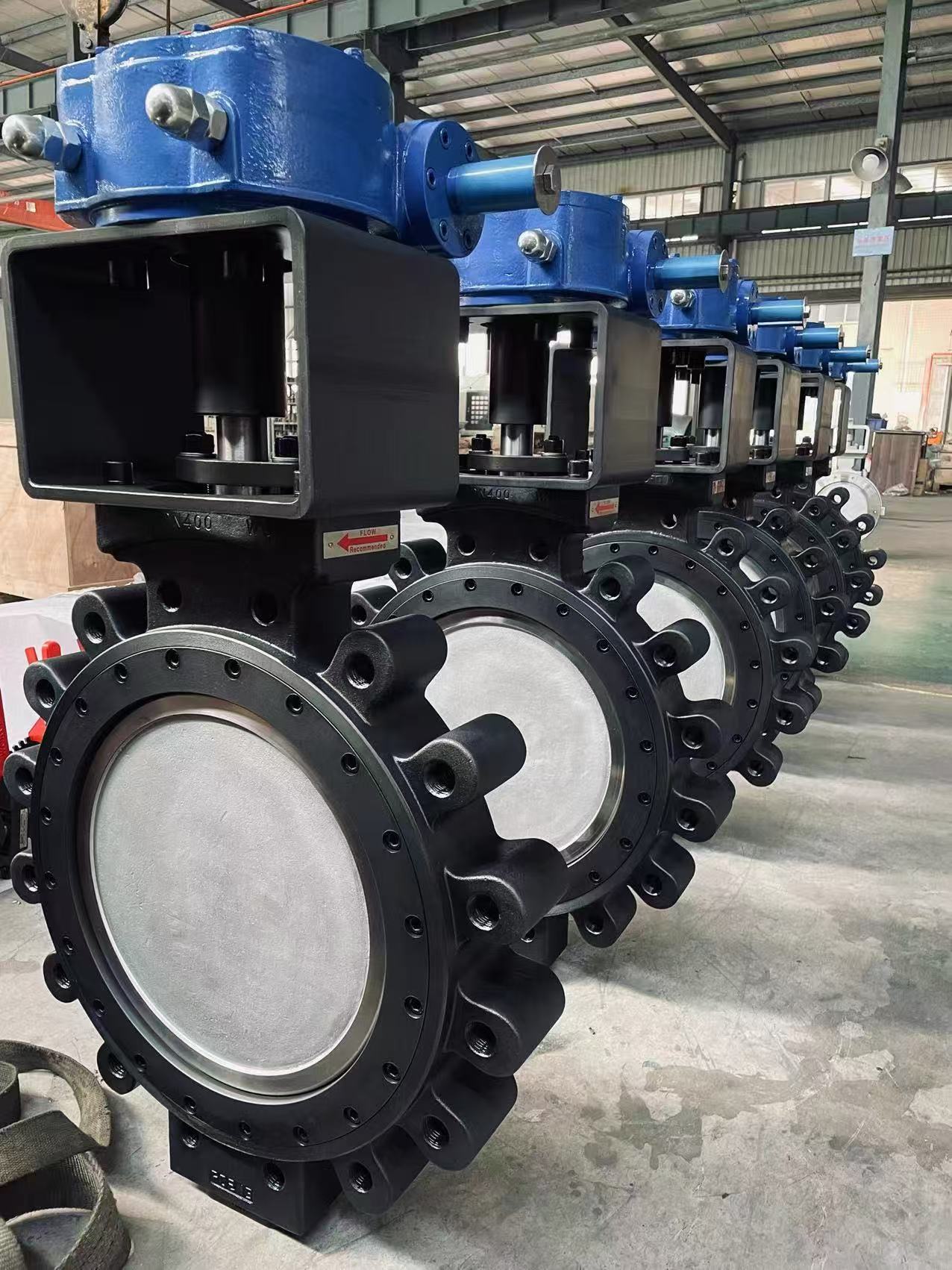 Double eccentric high performance butterfly valve lug type