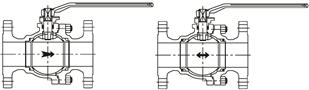 metal seated floating ball valve